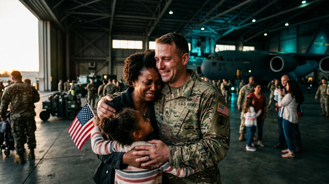 What Happens at a Military Homecoming? A Family Guide